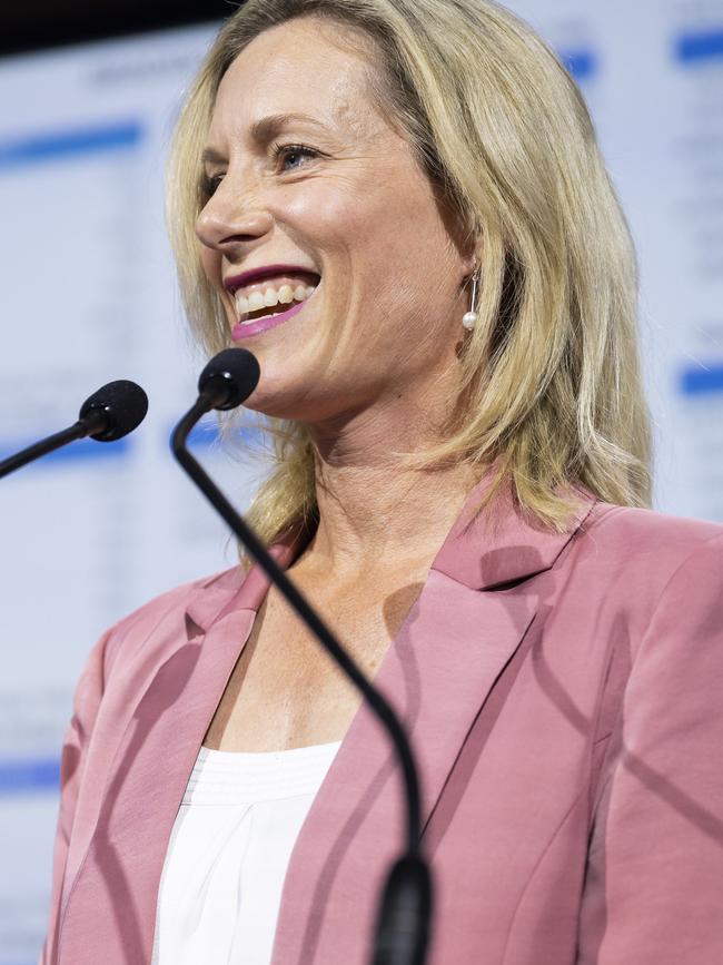 2024 Tasmanian State Election Labor Leader Rebecca White. PIcture: Caroline Tan