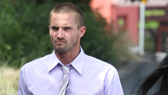 Gerard Henderson has again appeared in a Geelong court on stalking charges.