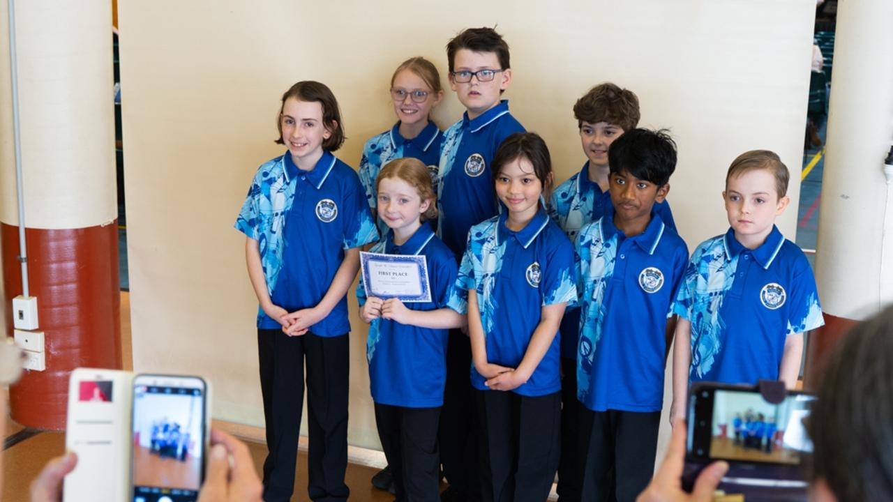 Congratulations to this young cohort of string players from Gympie Central State School who took first place for the small instrumental ensemble strings. Adjudicator Alisa Jones commented on the "extremely musical" ability of the ensemble. August 1, 2023. Picture: Christine Schindler