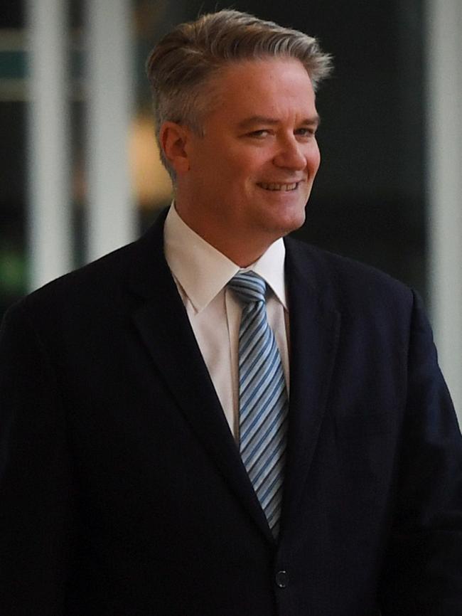 Senator Mathias Cormann. Picture: AAP