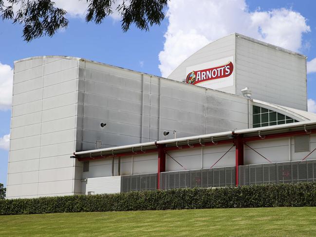 Arnott’s will likely be forced to lease its own factories. Picture: Justin Lloyd