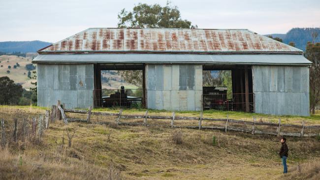 Jocelyn at her Killarney property. Picture: Myles Parry.