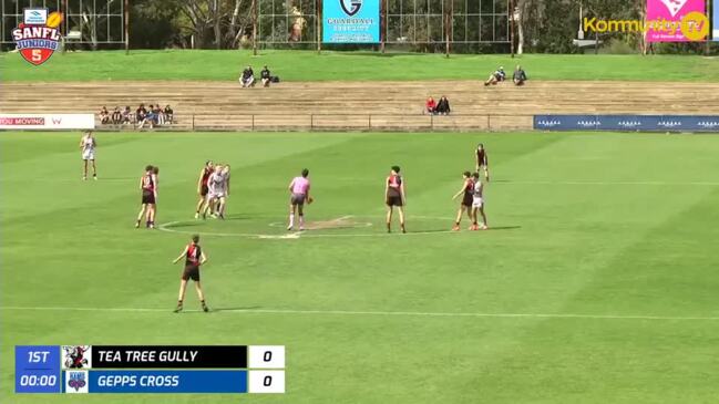 Replay: Tea Tree Gully Red v Gepps Cross (U14 div 1) - SANFL Juniors grand finals