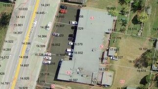 A satellite image of South Grafton's Good Intent Hotel.