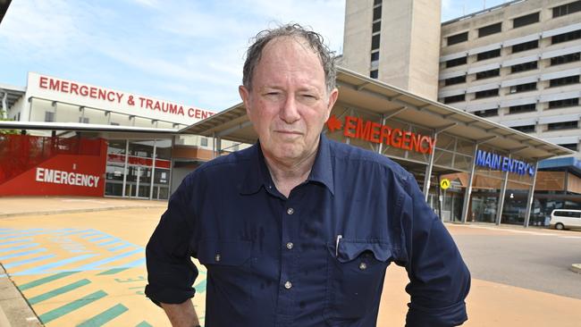 Associate Professor Rob Parker President of AMA NT Picture Julianne Osborne