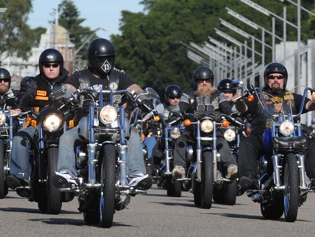 Bikie members wishing to leave are often bashed. Picture: AAP/Dean Lewins