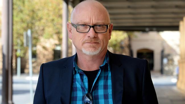 Marco Chiro outside the District Court before he was convicted and sentenced for persistently sexually abusing a student. He won his High Court appeal against his sentence.