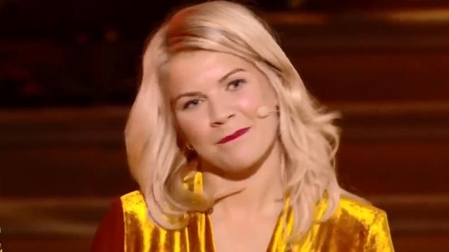 Lyon forward Ada Hegerberg after being asked to twerk at the Ballon d'Or awards. Picture: Supplied