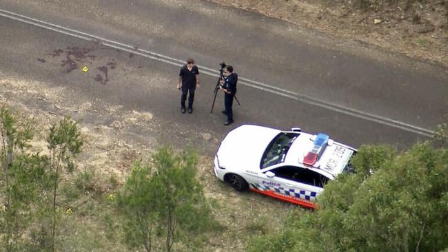 NSW Police have established a crime scene in Sydney’s south-west after the body of a teenage boy was located earlier today. Emergency services responded to reports about 7.25am (Saturday 9 November 2024), that a body had been located in bushland off Wilton Park Road, Wilton. Officers from Camden Police Area Command have secured a crime scene and are awaiting the arrival of specialist police. Picture: ABC News