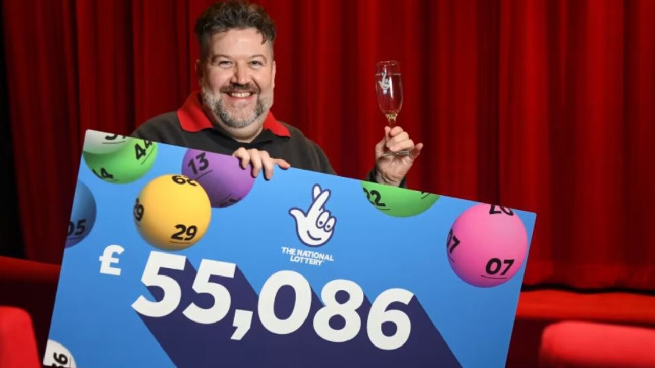 Dion Davies had no idea that a lifechanging sum of money was sitting in the back of his car. Credit: National Lottery