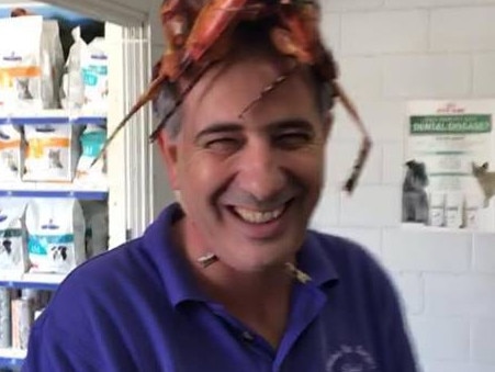 Dr David Rossi from  Tinana Veterinary Surgery. Photo: Facebook