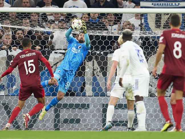 Ryan kept a clean sheet in Copenhagen’s crucial Champions League match against Sevilla. Picture: Lars Ronbog / FrontZoneSport via Getty Images