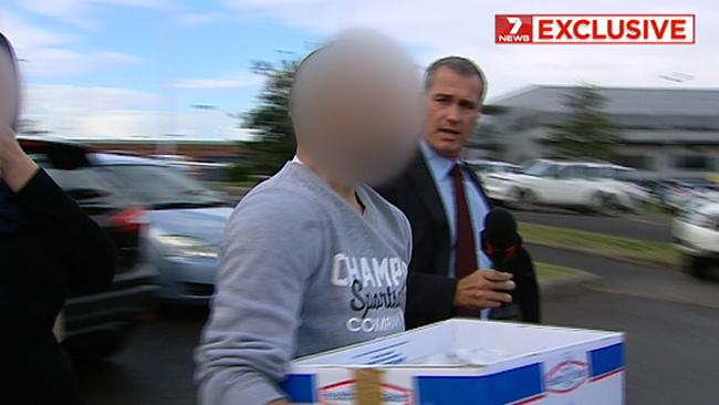 One of the Ashfield gang rapists has already been released. Picture: Seven News