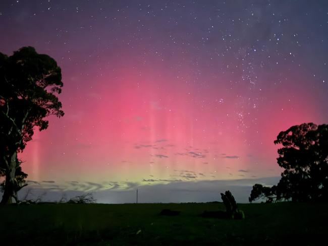 Joshua Maddern captured this at Mt Barker on Monday night. Picture:  Joshua Maddern