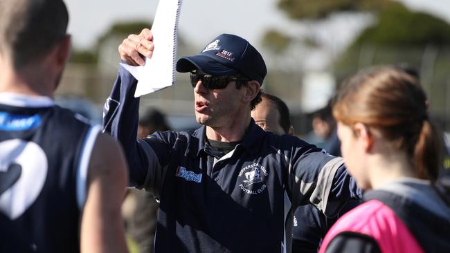 Hoppers Crossing coach Steve Kretiuk. Picture: Local Legends Photography