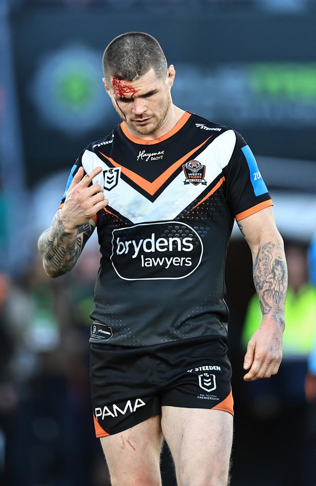 Wests Tigers star John Bateman. Picture: Mark Evans/Getty Images