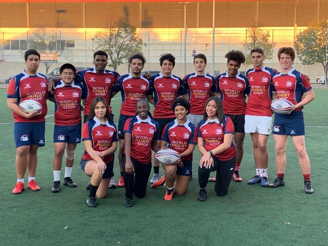 One of the teams involved in the program. Picture: Play Rugby USA