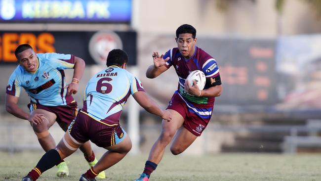 Junior Taungataua of Wavell in action. (Image/Josh Woning)