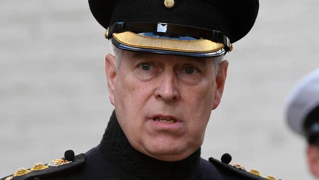 Prince Andrew is a “coward”, writes Piers Morgan. Picture: John Thys/AFP