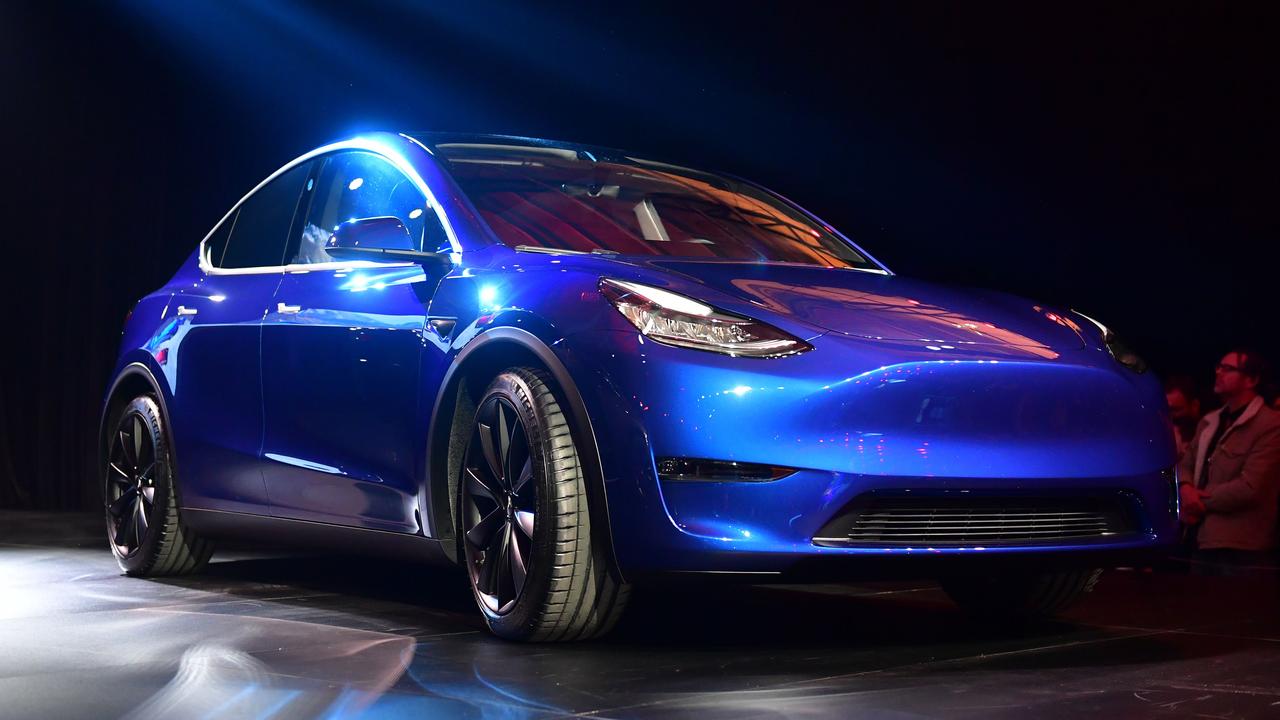 The Tesla Model Y was revealed last Friday in California.