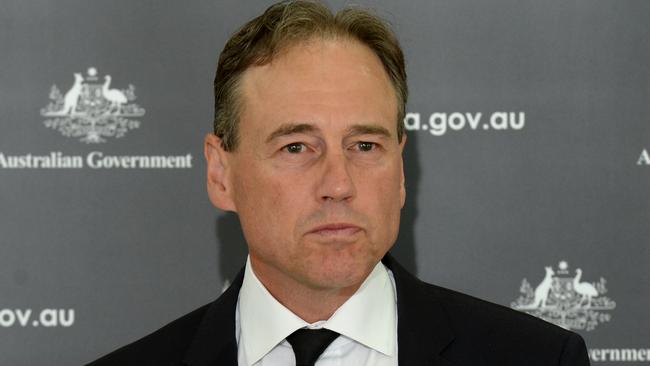 Federal Health Minister Greg Hunt. Picture: Andrew Henshaw