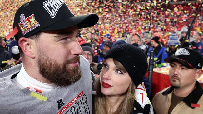 Travis Kelce’s stardom has risen to an all new level after he began dating pop sensation Taylor Swift (Photo by JAMIE SQUIRE / GETTY IMAGES NORTH AMERICA / Getty Images via AFP)