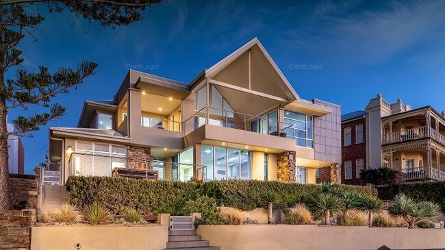 Imposing much? This Glenelg South home offers the ultimate coastal lifestyle, and enjoys an impressive view too. Picture: supplied.