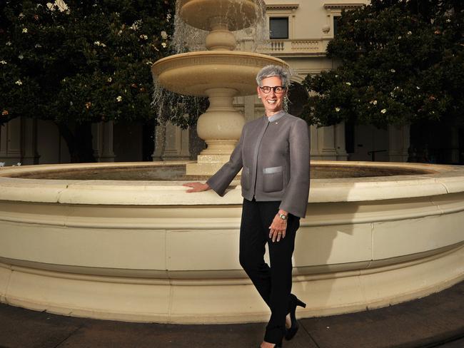 Governor Linda Dessau will throw open the doors of Government House on Australia Day. Picture: Nicki Connolly