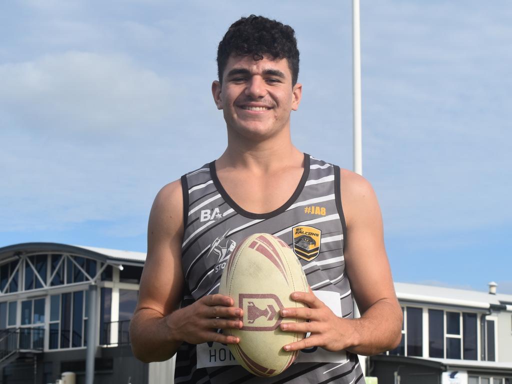 Sunshine Coast Falcons Mal Meninga Cup player for 2023, Joseph Meikle. Picture: Patrick Woods