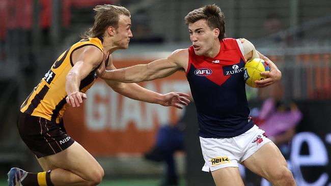 Jack Viney is in a strong negotiating position for his next contract. Picture: Phil Hillyard