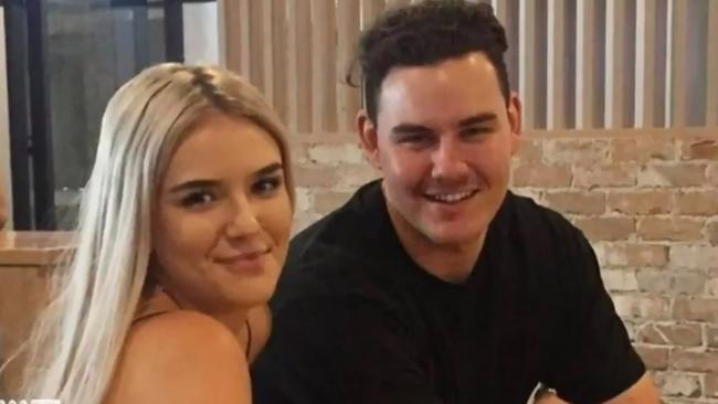 Jordan Brodie Miller (right) had his murder conviction quashed after killing his girlfriend Emerald Wardle (pictured left). Picture: Supplied