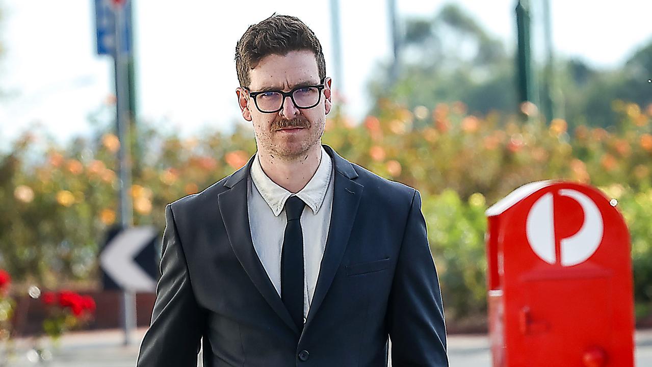 Senior digital forensics officer Shamen Fox-Henry returned to court on Thursday for his second day of evidence. Picture: NewsWire/Ian Currie