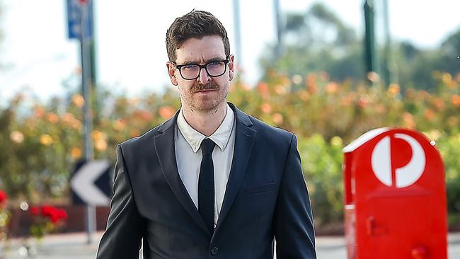 Senior digital forensics officer Shamen Fox-Henry returned to court on Thursday for his second day of evidence. Picture: NewsWire/Ian Currie