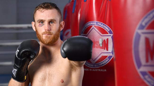 Dennis Hogan was controversially robbed of the decision in his last bout. Picture: AAP Image/Darren England