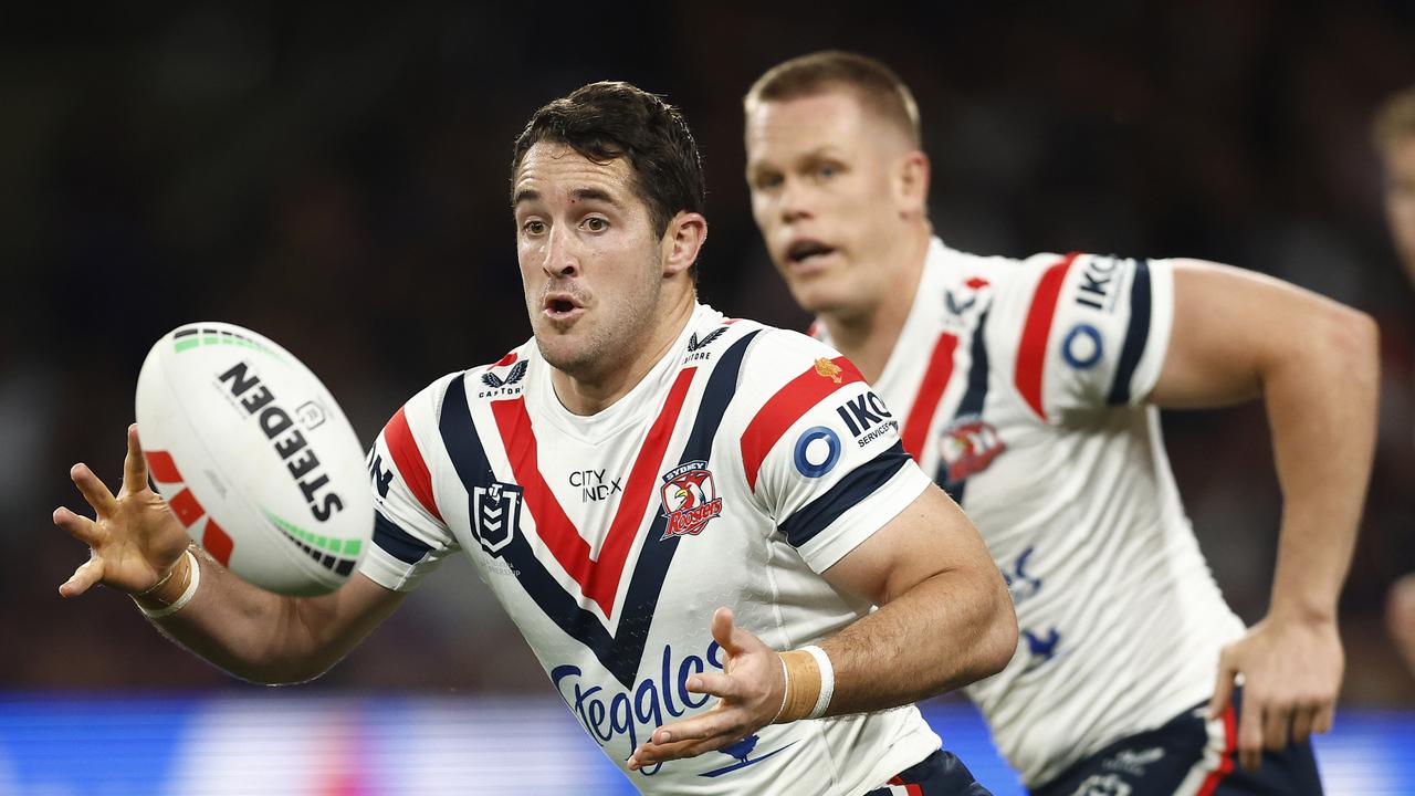 Like former Roosters Mr-Fix-it Mitch Aubusson, Nat Butcher has become one of the Roosters most reliable players. Picture: Getty Images