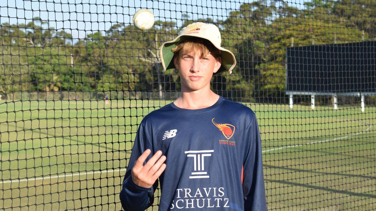 Oliver Pitcher has been uncovered as one of the Sunshine Coast Scorchers Lord's Taverners players to watch. Picture: Eddie Franklin