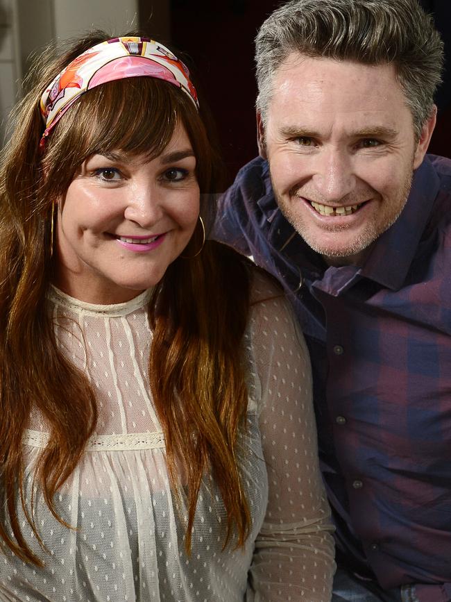 KIIS FM’s drive team Kate Langbroek and Dave Hughes will replace Hamish and Andy at 2DayFM. Picture: Stephen Harman