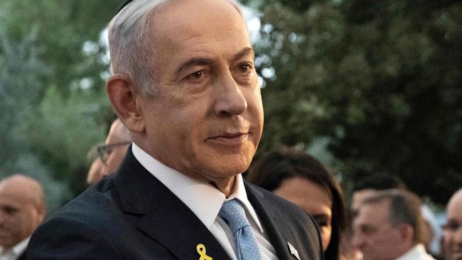 Israeli Prime Minister Benjamin Netanyahu. Picture: Naama Grynbaum/AFP