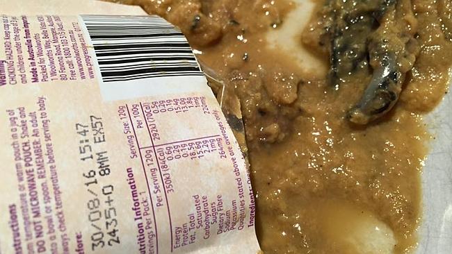 Mouldy baby food pulled from shelves