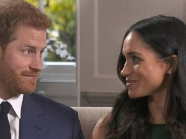 Prince Harry and Meghan Markle speak out in their first interview after announcing their engagement. Picture: Supplied