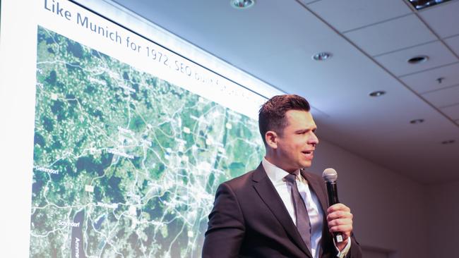 Demographics Group Director Simon Kuestenmacher uses Munich as a major example of what the Gold Coast could achieve.