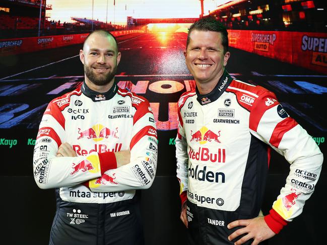 Redbull Holden Racing's Shane van Gisbergen and Garth Tander. Picture: Tim Hunter.