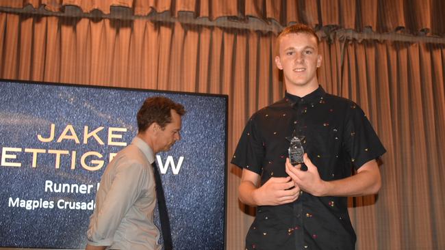 Jake Pettigrew was named the Magpies runner up junior male athlete of the year in 2021. Picture: Matthew Forrest