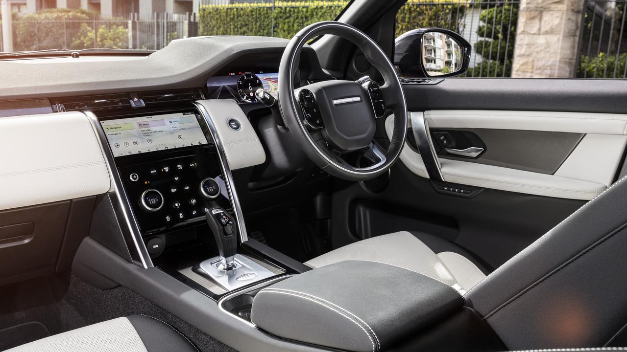 The Discovery Sport has a spacious cabin.