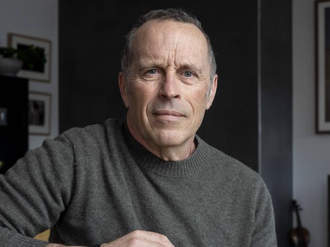 Monday 30th August 2021.  The Australian.Mark Seymour at his house for Isolation Room Series.Photograph by Arsineh Houspian.