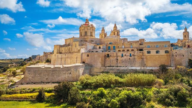 Mdina, the old capital of Malta.