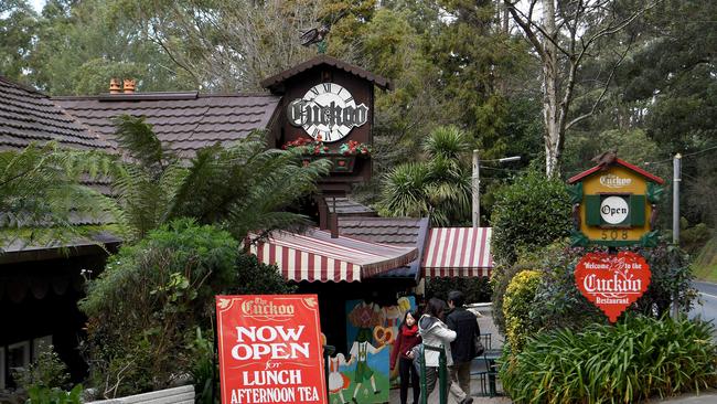 The new owner of The Cuckoo has plans to reinvigorate and reopen the Olinda icon. Picture: Andy Brownbill