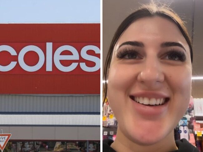 Coles locks away popular beauty item. Picture: TikTok