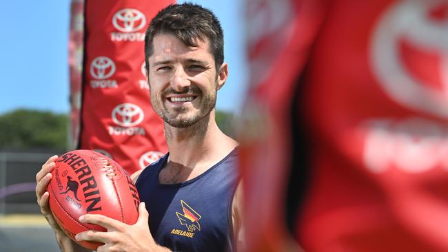 28/1/25. Adelaide Crows recruit Alex Neal-Bullen.Picture: Keryn Stevens