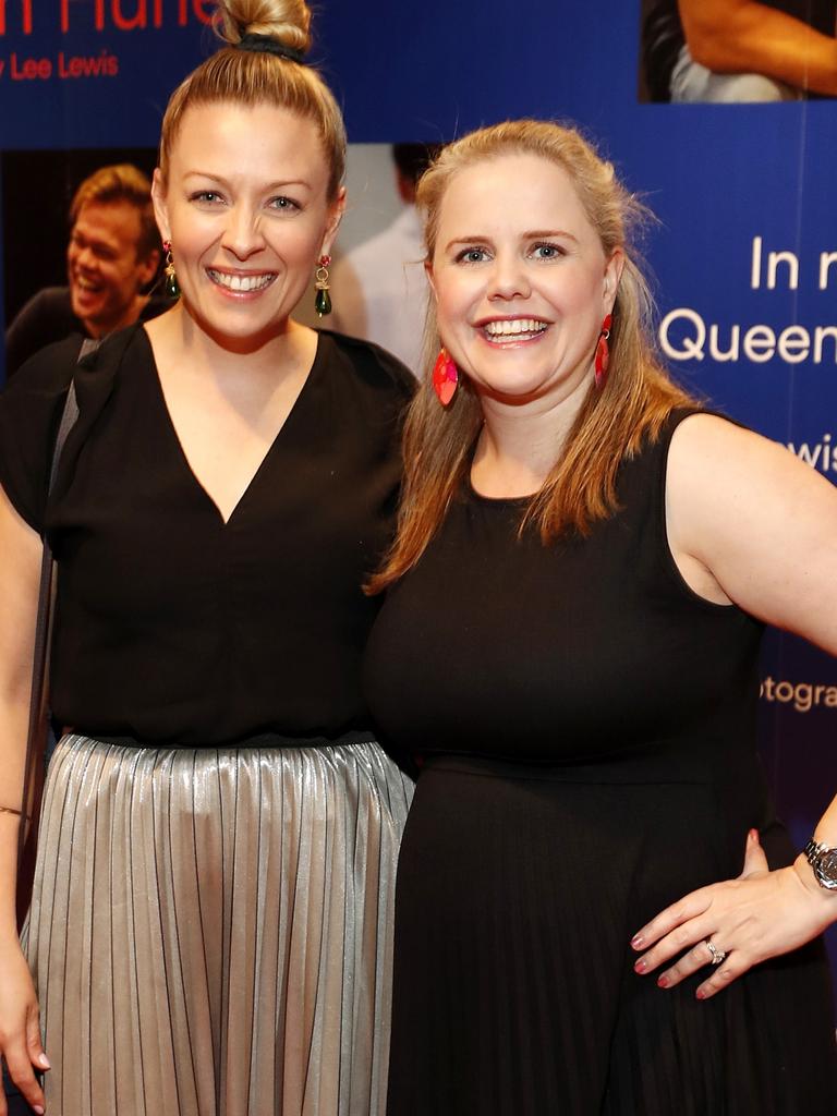 Ashlee Delbridge and Lauren Graham at Mouthpiece opening night at QPAC Playhouse. Socials: Damien Anthony Rossi | Pictures: Josh Woning